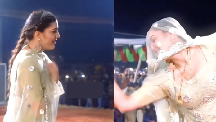 ‘पानी छलके’ पर सपना चौधरी ने मचाया धमाल, अदाओं से गिराई बिजलियां