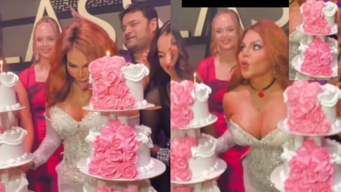 राखी सावंत का बर्थडे बना शो! जीभ निकालकर दिए पोज, वीडियो ले उड़ा इंटरनेट