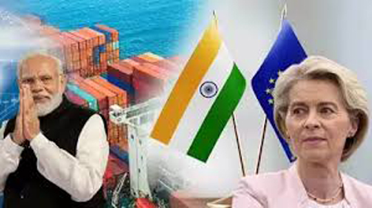 यूरोपीय आयोग की अध्यक्ष भारत पहुंची