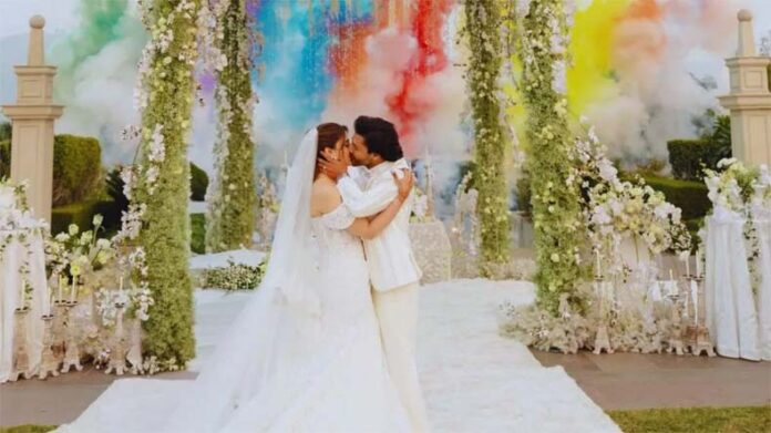 शादी के बंधन में बंधे स्टेबिन बेन और नूपुर सेनन