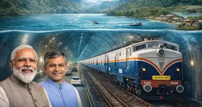 असम में ब्रह्मपुत्र नदी के नीचे टनल बनेगी