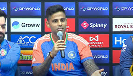 Surya Kumar Yadav : जिम्मेदारी से खेली पूरी टीम : सूर्य कुमार