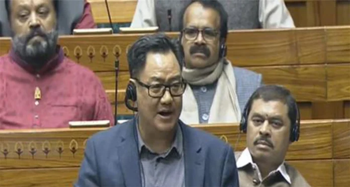 Lok Sabha Updates: कार्यवाही 2 बजे तक स्थगित, सदन चलने नहीं देना चाहती कांग्रेस : किरेन रिजिजू