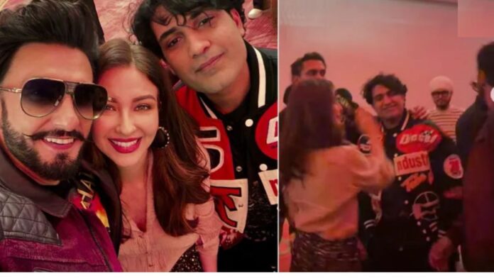 पार्टी में फिर चला ‘थप्पड़ सीन’! ‘भाभीजी’ ने रणवीर को मारा तमाचा, इंटरनेट पर छाया वीडियो