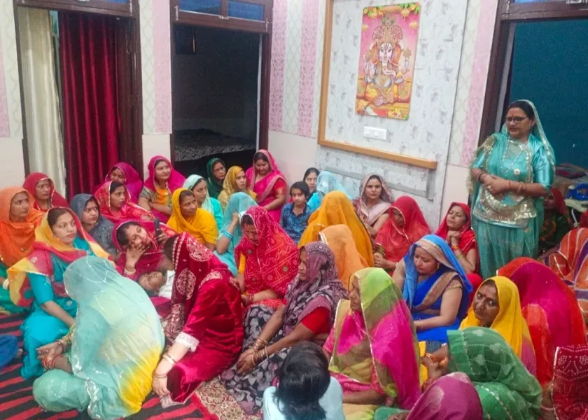 धारूहेड़ा में राजपूत महिला मंडल का गठन, सुशीला सिंह शेखावत बनीं अध्यक्ष