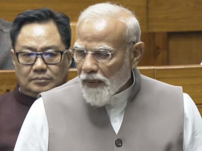 लोकसभा में बोले पीएम मोदी- हमारी कोशिश देश में तेल-गैस संकट न हो, तनाव भी खत्म होना चाहिए