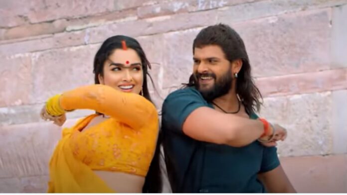 खेसारी-आम्रपाली का ‘ललकी टिकुलिया’ फिर हुआ वायरल! रोमांस और केमिस्ट्री ने इंटरनेट पर लगाई आग