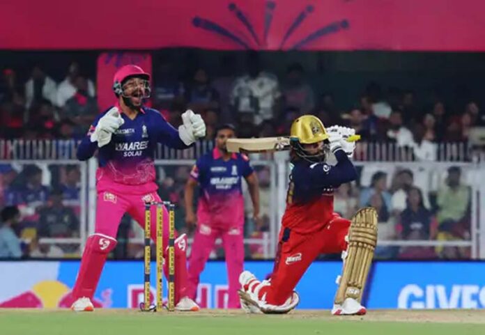 बेंगलुरु ने राजस्थान को 202 का टारगेट दिया