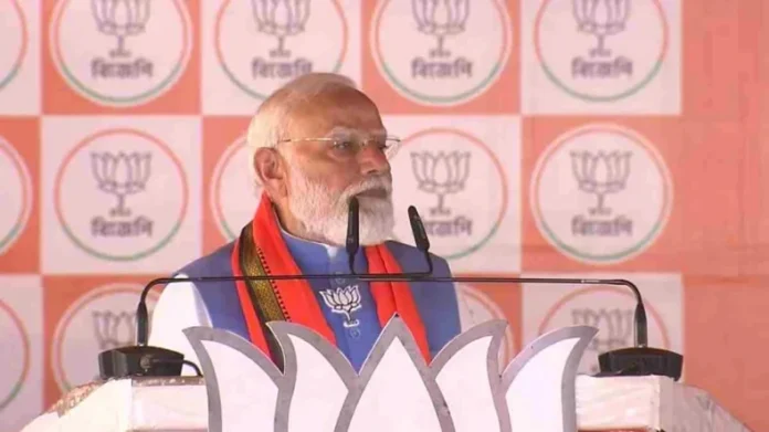 बर्धमान में टीएमसी पर गरजे पीएम मोदी, सत्ता में आने पर किया सिंडिकेट राज खत्म करने का ऐलान