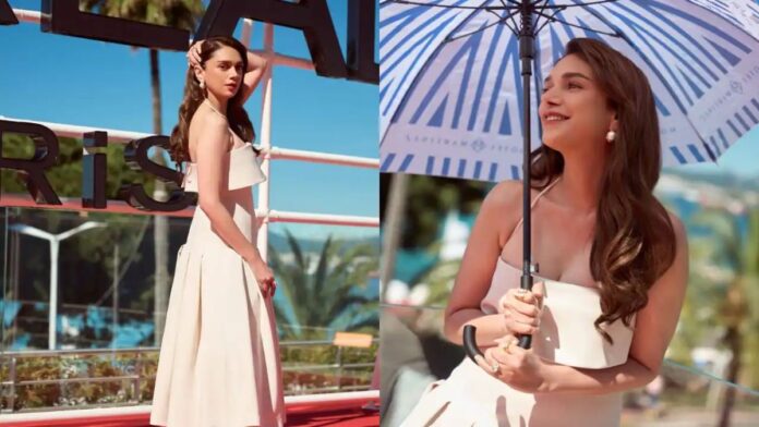 Aditi Rao Hydari का Cannes 2026 लुक हुआ वायरल, सस्ती ड्रेस में दिखीं महारानी जैसी