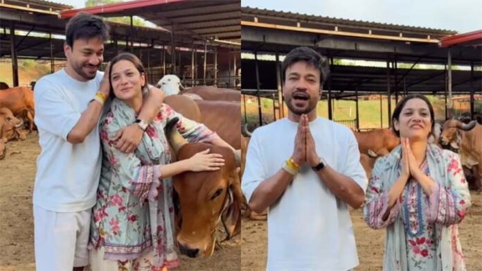 गौ सेवा की, उठाया गोबर, इस एक्ट्रेस की तस्वीरों ने किया हैरान