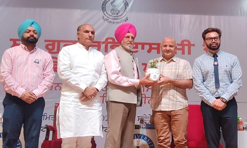मनीष सिसोदिया ने गुरु रविदास जी की शिक्षाओं पर चलने के लिए युवाओं को सामाजिक और आर्थिक असमानता खत्म करने का दिया न्यौता