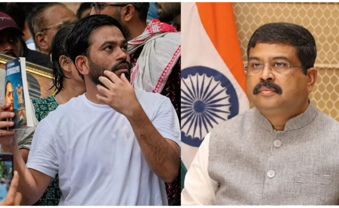 सीजेपी फाउंडर का शिक्षा मंत्री पर पलटवार, कहा धर्मेंद्र प्रधान के हाथ छात्रों के खून से रंगे, हम आतंकवादी नहीं