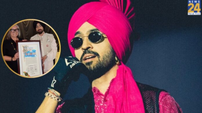 Diljit Dosanjh के नाम हुआ अमेरिका का खास दिन, सम्मान पाकर हुए भावुक