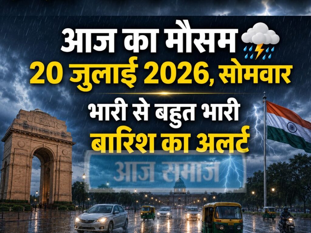 IMD Weather Update Today: देशभर में मानसून का कहर जारी, कई राज्यों में भारी से अत्यधिक बारिश का अलर्ट; दिल्ली में येलो अलर्ट | National