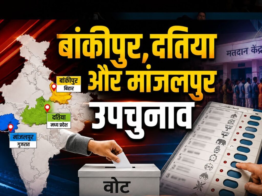 तीन राज्यों की तीन सीटों पर होगा मतदान, बांकीपुर, दतिया और मांजलपुर में सियासी प्रतिष्ठा दांव पर | National