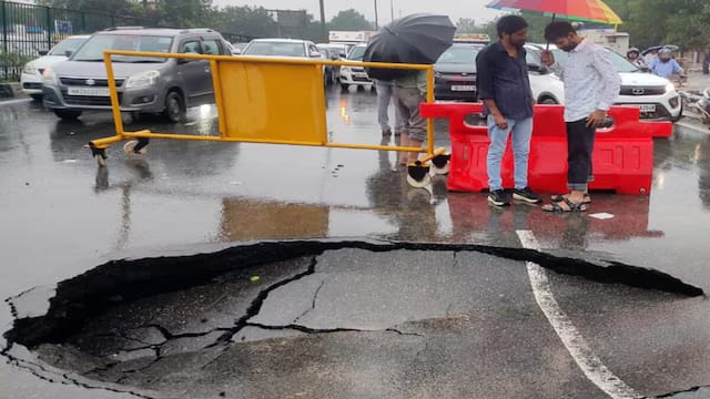 दिल्ली-जयपुर एक्सप्रेसवे में क्यों धंस गई थी सड़क? भारी बारिश…नहीं कुछ और है वजह, जिस कारण लगा था ‘महाजाम’
