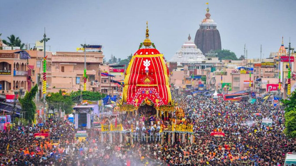 श्री गुंडिचा मंदिर पहुंची रथयात्रा, 7 दिन मौसी के घर रहेंगे भगवान जगन्नाथ, बलभद्र और देवी सुभद्रा