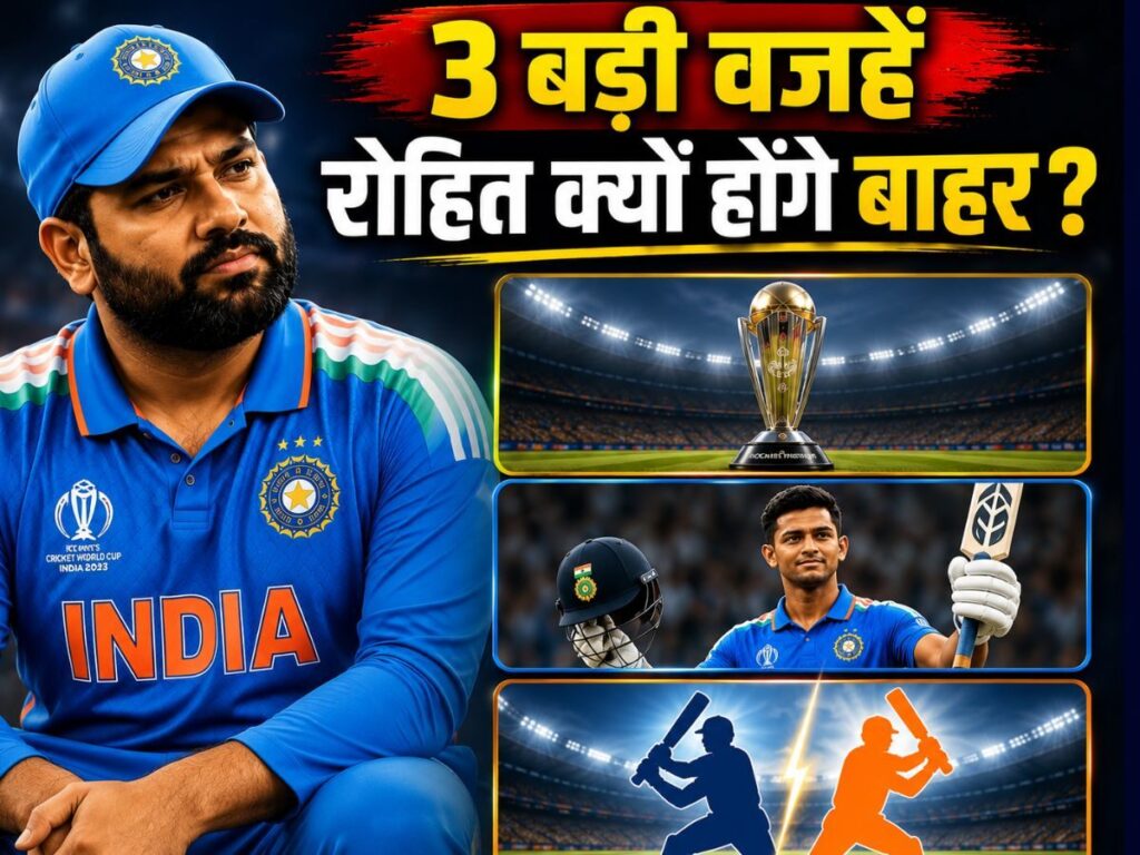 Rohit Sharma out: 3 बड़ी वजह, जिसके कारण चयनकर्ताओं ने रोहित शर्मा के लिए बंद किए वर्ल्ड कप टीम के दरवाजे! | Sports
