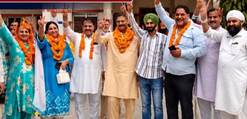 AAP ने सुजानपुर नगर परिषद चुनाव जीता, नीतू मन्हास…