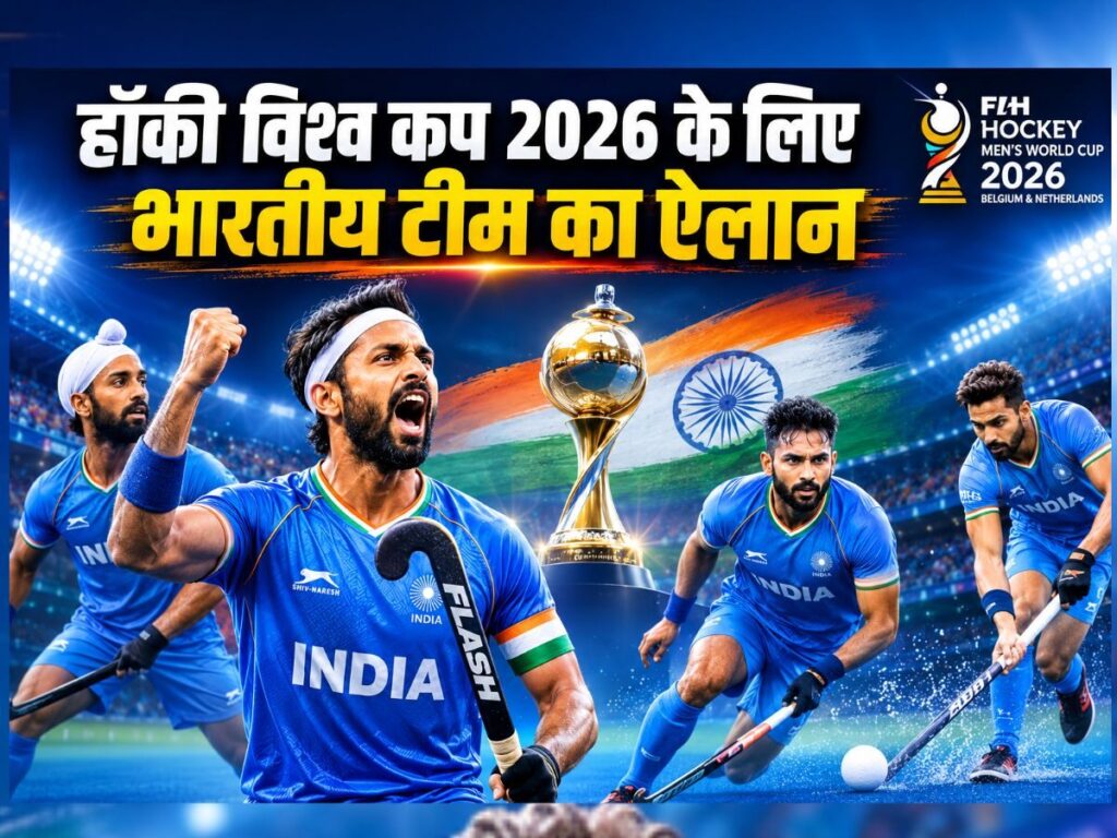 50 साल का सूखा होगा खत्म! हॉकी वर्ल्ड कप के लिए भारतीय टीम का ऐलान, कौन करेगा कप्तानी | Sports
