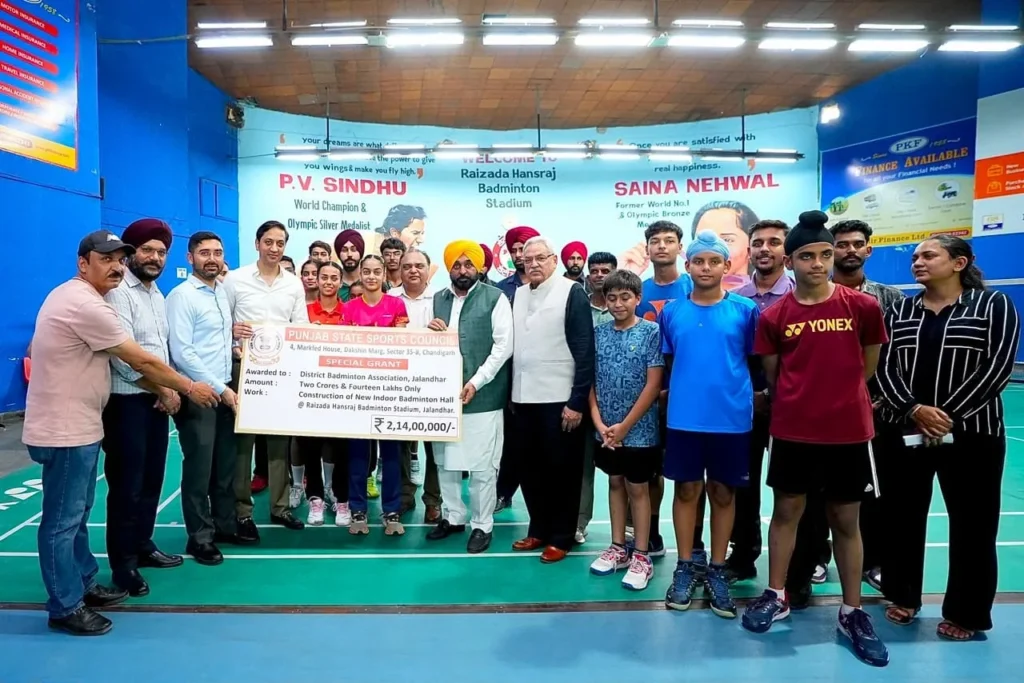 रायज़ादा हंसराज स्टेडियम 10 इनडोर बैडमिंटन कोर्टों वाला पंजाब का पहला खेल मैदान बनेगा: मुख्यमंत्री भगवंत सिंह मा
