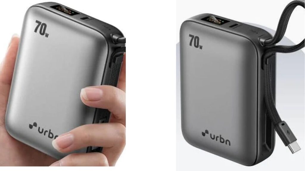 URBN 70W Power Bank: चार्जिंग का ‘बाहुबली’ निकला ये छोटा Power Bank! 70W पावर, जानिए कीमत