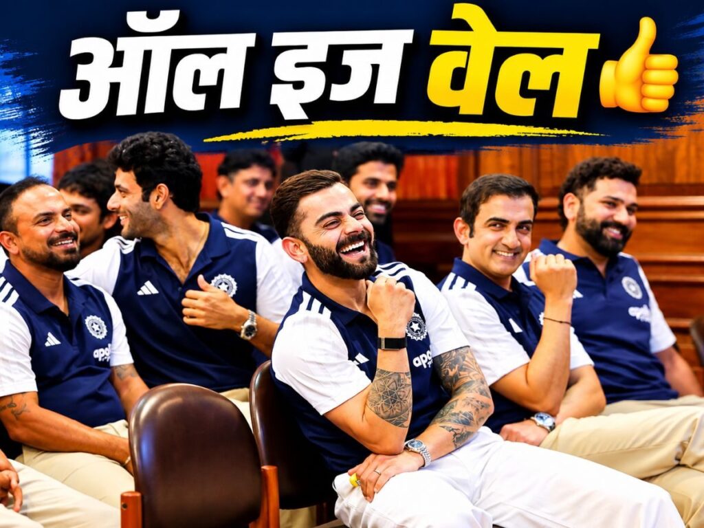 BCCI की एक तस्वीर ने बदल दिया सारा खेल, विराट कोहली, गौतम गंभीर और रोहित शर्मा के बीच ‘ऑल इज वेल’ | Sports