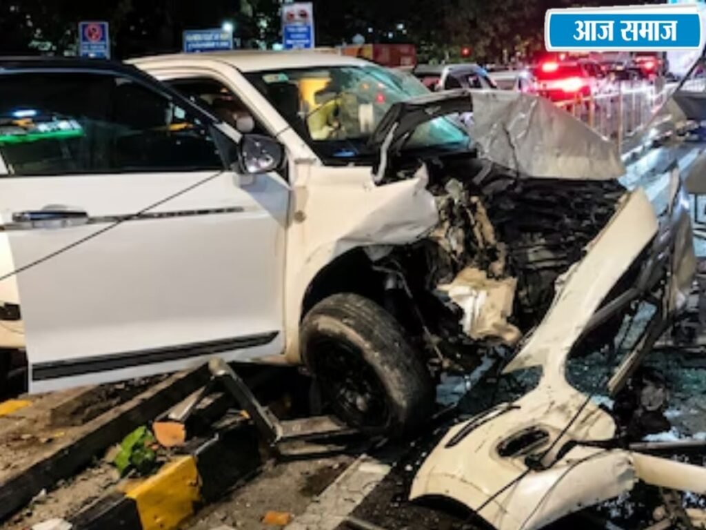 Delhi Accident: दिल्ली में बेकाबू कार डिवाइडर से टकराई, फिर SUV से हुई टक्कर, 2 विधायक समेत कई घायल | Delhi