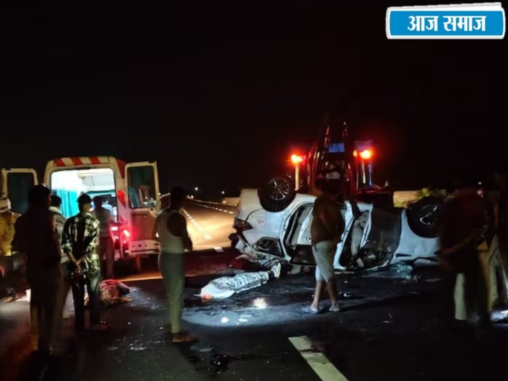 Delhi-Mumbai Expressway: दिल्ली-मुंबई एक्सप्रेसवे पर खड़े ट्रक से टकराई कार, 4 की मौत, खाटू श्याम जा रहा था परिवार | National