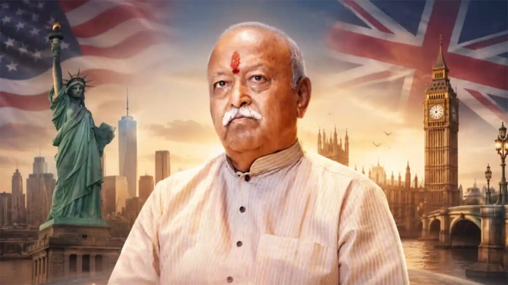अमेरिका में मोहन भागवत के दौरे का विरोध, आरएसएस पर बैन लगाने की भी मांग