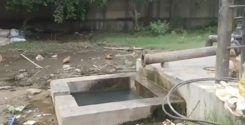 ग्रीन बेल्ट में खुले पंप की होदी में गिरकर 4 वर्षीय बच्चे की मौत