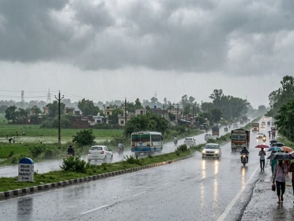 दिल्ली से पंजाब तक बरसेंगे बादल! हरियाणा में भी बारिश का अलर्ट जारी