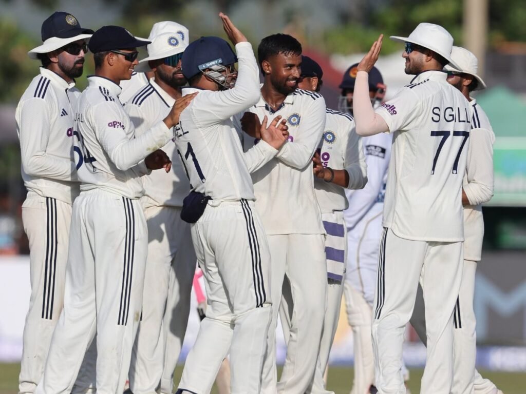 Ind vs SL Test: मानव सुथार ने झटके 10 विकेट, पडिक्कल के 211 रन, श्रीलंका को पहले टेस्ट में भारत ने 165 रन से रौंदा | Sports