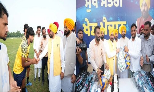 पंजाब में 509 नए ग्रामीण खेल मैदान खिलाड़ियों को समर्पित, आधुनिक सुविधाओं से लैस 3100 मैदान बनाने का लक्ष्य