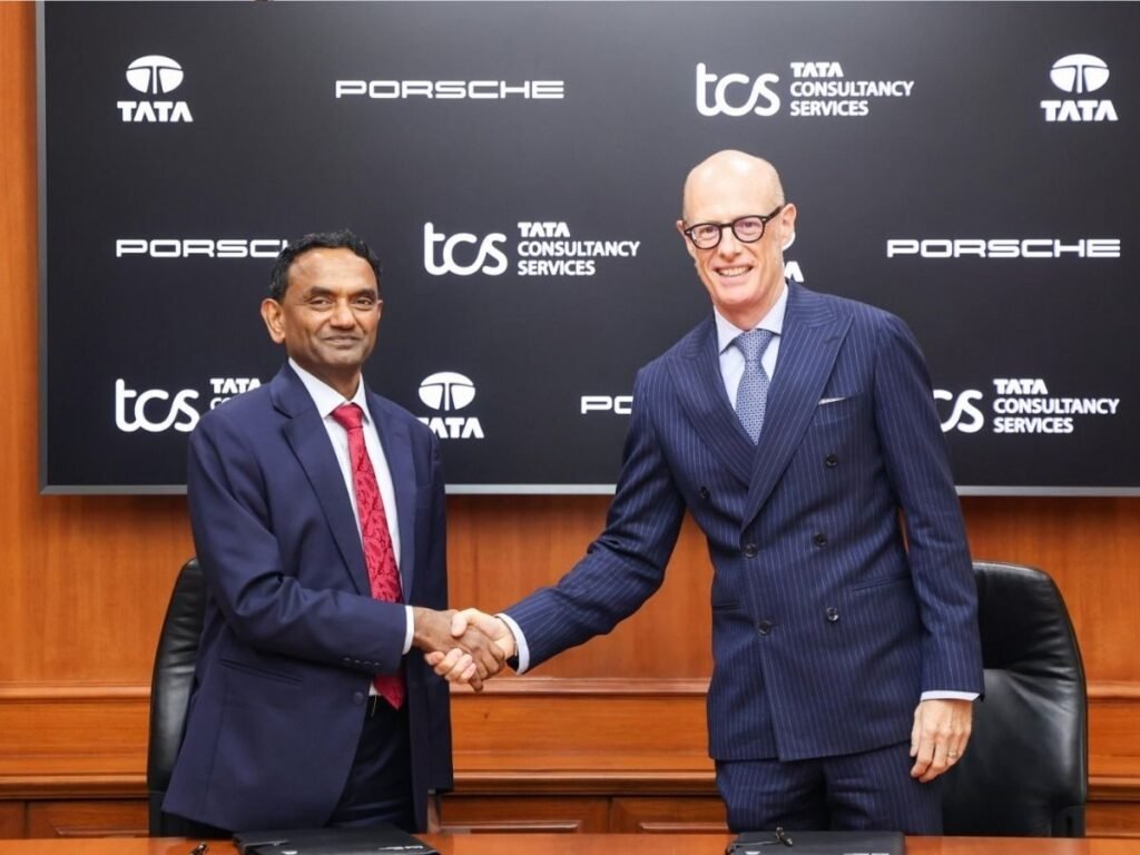TCS की बड़ी कामयाबी, पोर्शे की IT कंपनी खरीदी, अब स्पोर्ट्स कार को करेगी AI से लैस