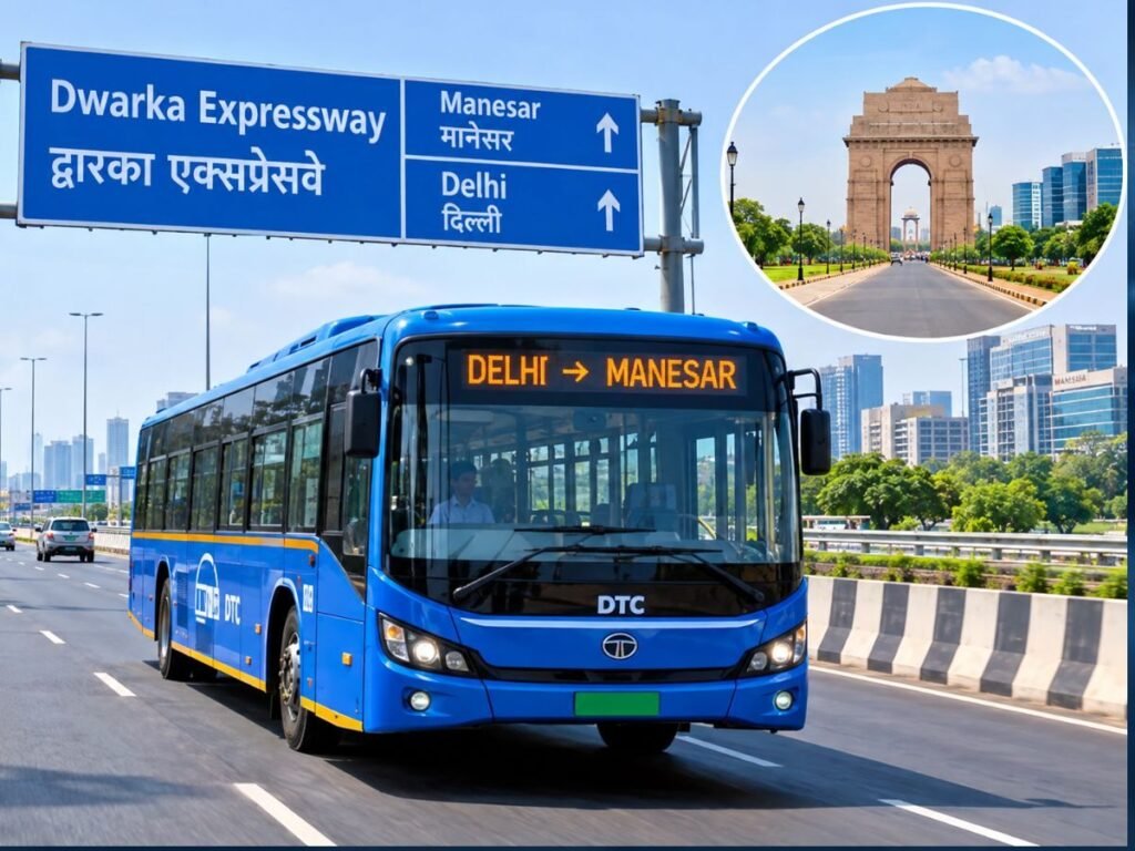 Gurgaon City Bus: मानेसर से दिल्ली का सफर हुआ आसान, द्वारका एक्सप्रेसवे पर सिटी बस सेवा शुरू, कितना होगा किराया, टाइमिंग और रूट | State