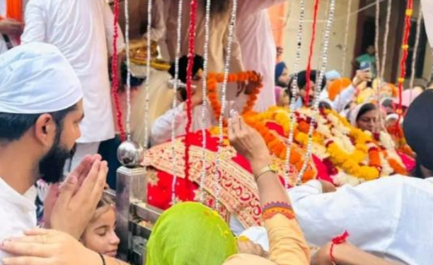 गुरुद्वारा डेरा साहिब से निकाली गई पालकी साहिब, श्रद्धालुओं..