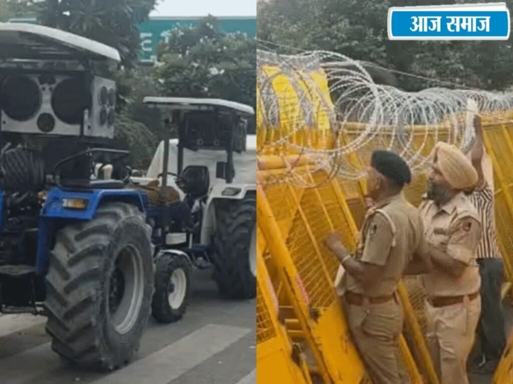 Farmers Protest: पंजाब के किसानों ने चंडीगढ़-मोहाली बॉर्डर पर डाला डेरा, कर्ज माफी-MSP समेत कई मांगों पर आर-पार | Punjab