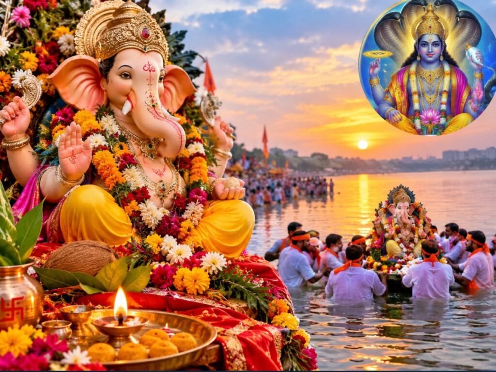 Ganesh Visarjan 2026: आज किस समय करें बप्पा का विसर्जन? नोट करें सुबह से रात तक का शुभ मुहूर्त, पूरी विसर्जन विधि | festival