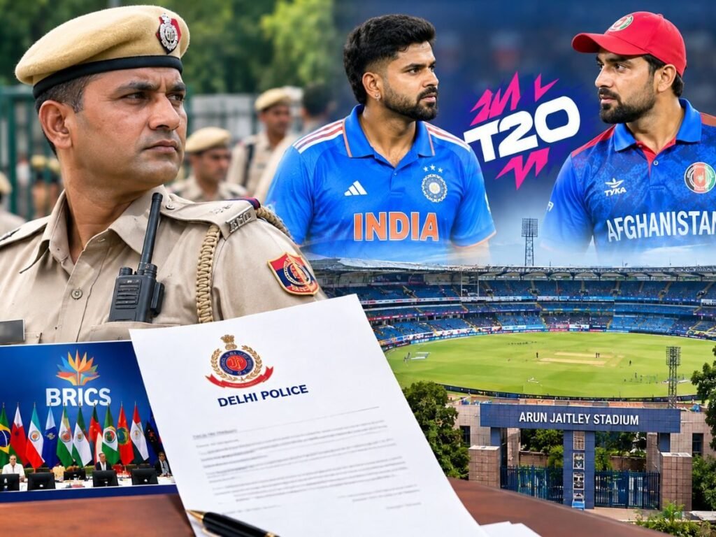 भारत-अफगानिस्तान T20 मैच शेड्यूल में दिल्ली पुलिस ने की बदलाव की मांग, DDCA का आया जवाब | Sports