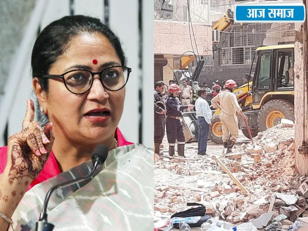 Satya Niketan Building Collapse: सत्य निकेतन हादसे के बाद सीएम रेखा गुप्ता का बड़ा एक्शन, MCD के 5 अधिकारी सस्पेंड | Delhi