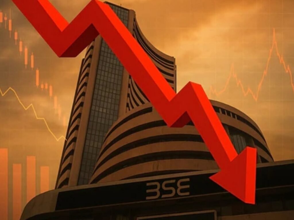 सेंसेक्स में 1,124 अंकों की तगड़ी गिरावट, निवेशकों के अरबों रुपये स्वाहा!