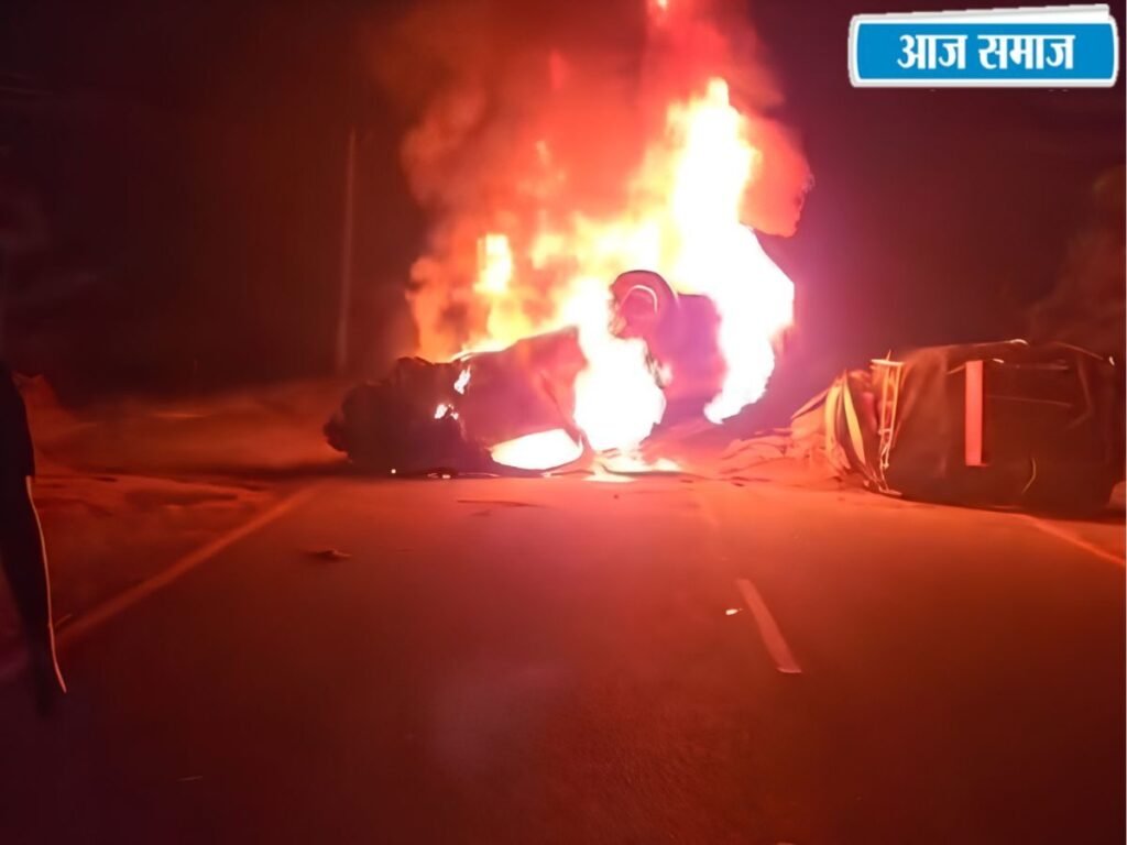 Brezza Car Accident: गिरिडीह में बेकाबू ब्रेजा ने कई वाहनों को मारी टक्कर, एक बच्चे की मौत, भीड़ ने कार फूंकी | National