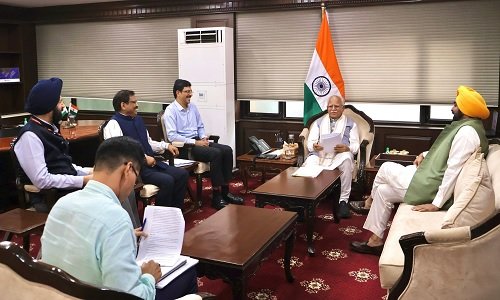 CM मान बोले- पंजाब में बिजली की कोई कमी नहीं आने दी जाएगी; मुख्यमंत्री ने केंद्रीय बिजली मंत्री से की मुलाकात